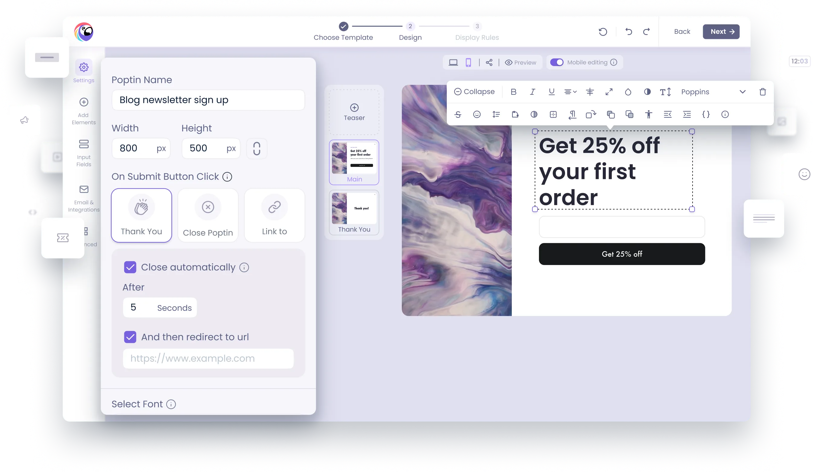 Capture Leads Dashboard