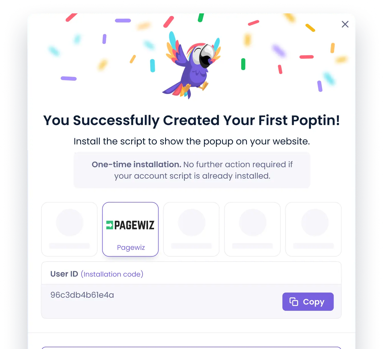 about pagewiz integration