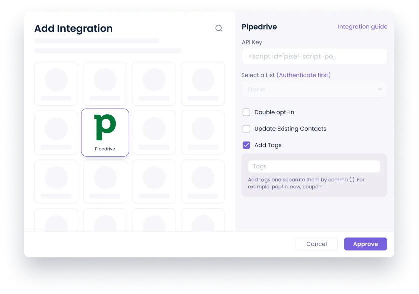 об интеграции PipeDrive