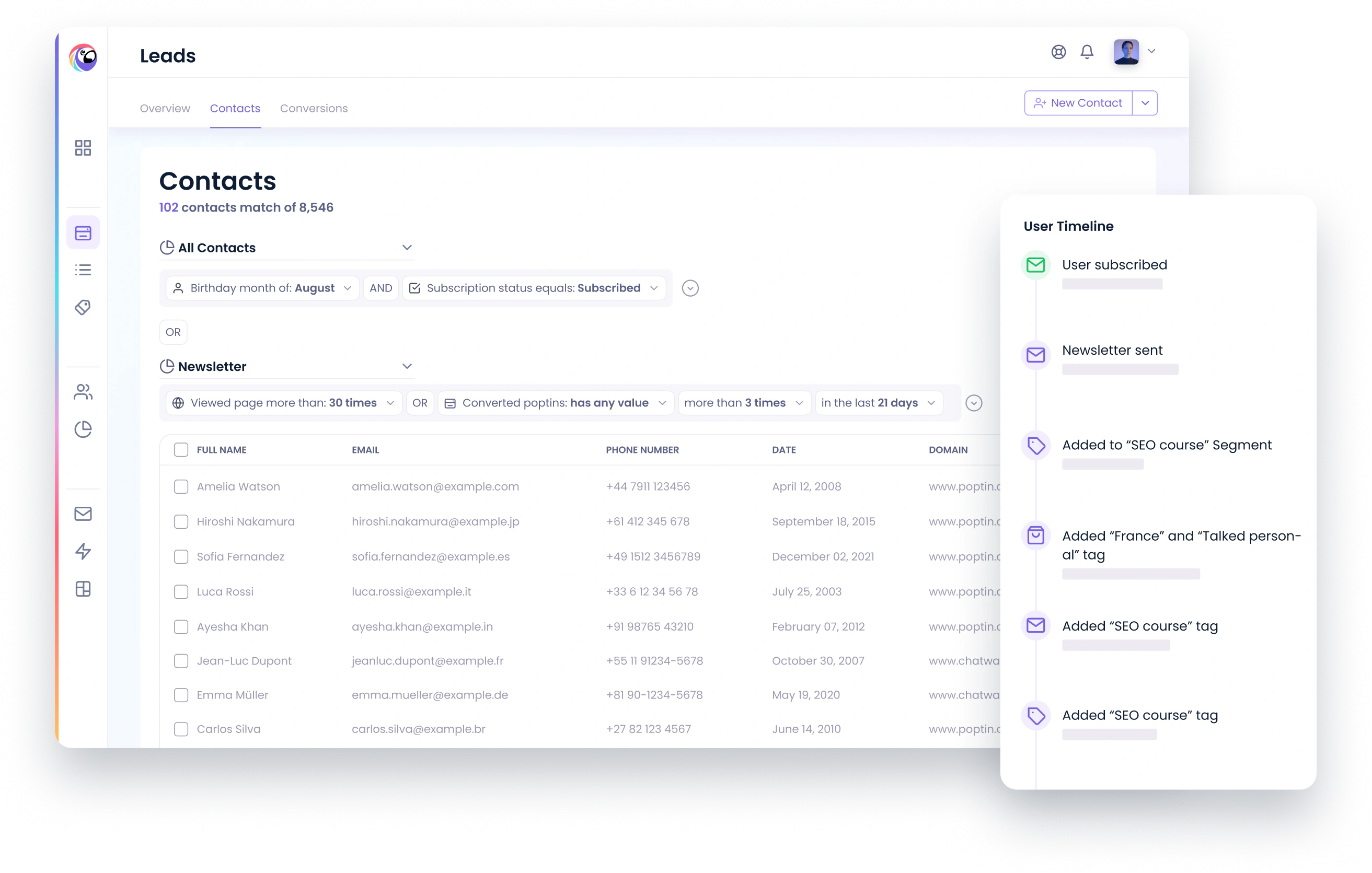 Centralized Data Banner