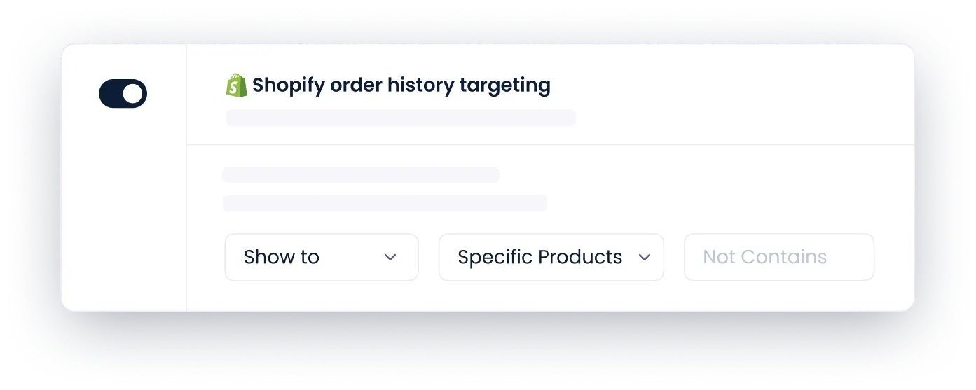 استهداف سجل طلبات Shopify