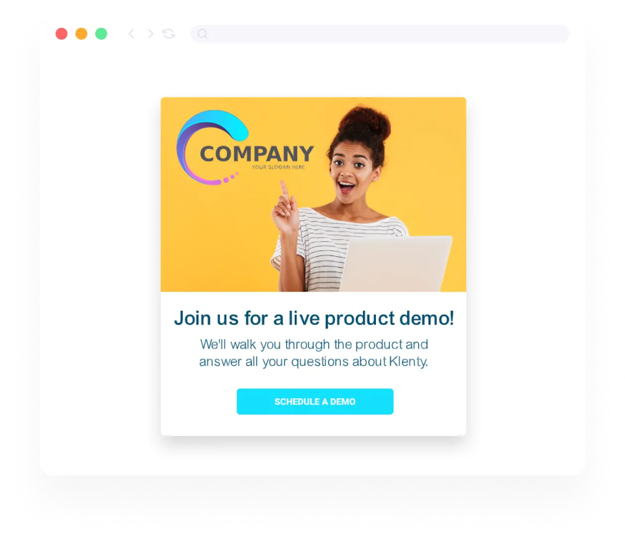Let Your Visitors Book a Demo With You