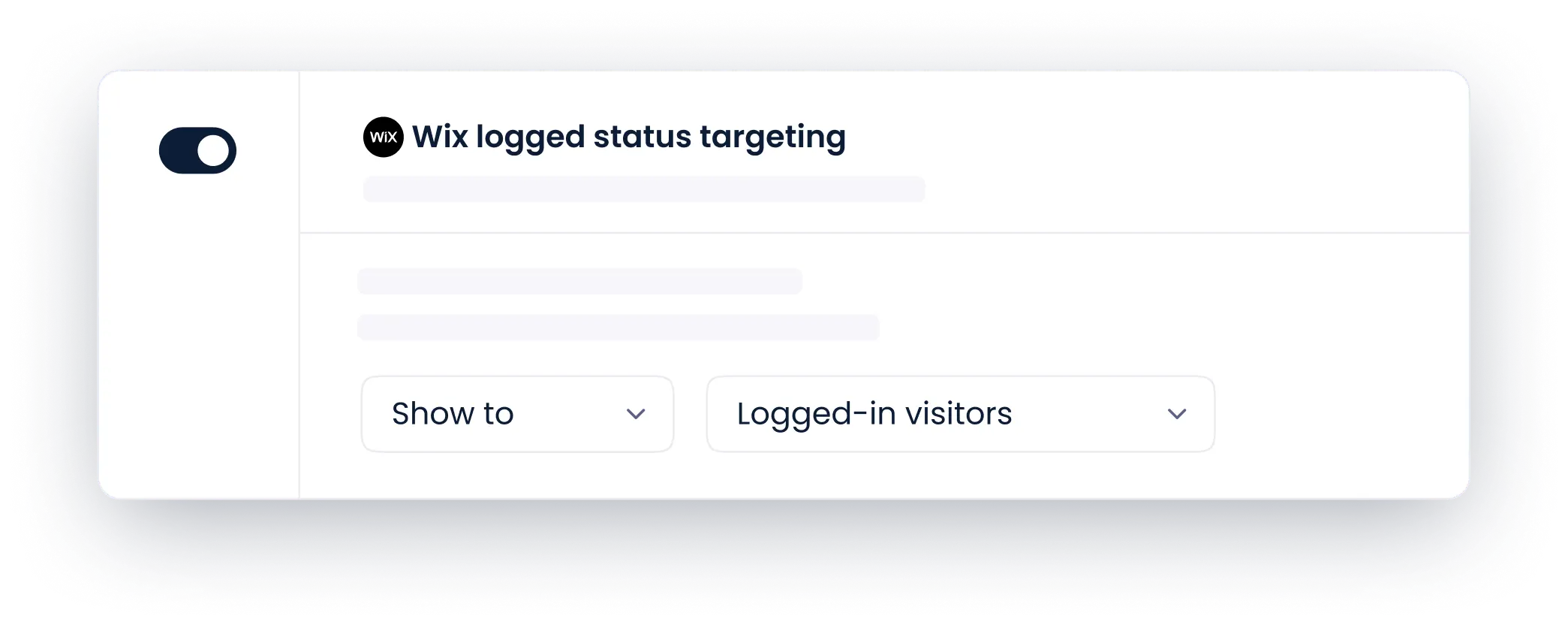 Wix registrou o status de direcionamento